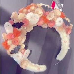 Rare Rachel Zoe crescent moon wreath